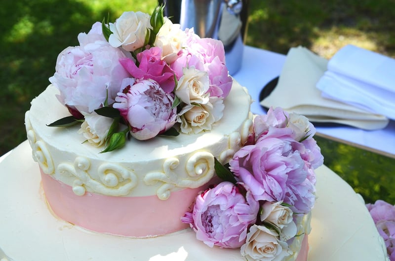 Galaxy-Inspired Wedding Cake